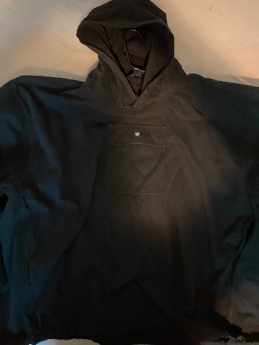 Yeezy GAP Black Hooded Pullover Jacket